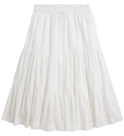 Polo Ralph Lauren Nederdel - Woven Maxi Skirt - White