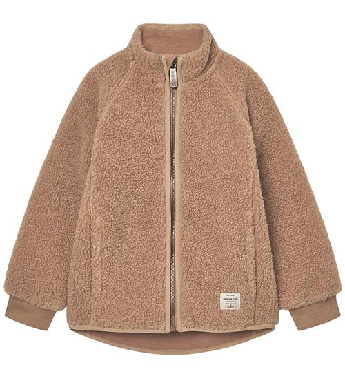 Mini A Ture Fleecejakke - Teddy - MatCedric - Cinnamon Swirl