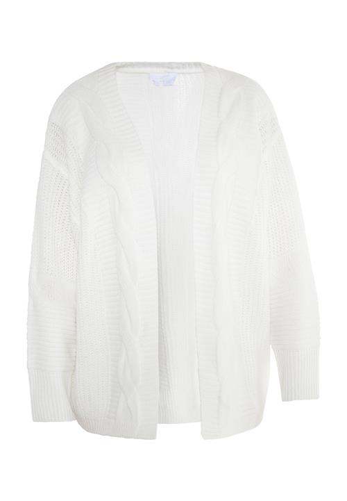 usha WHITE LABEL Cardigan 'Vanne'  hvid