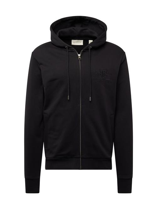 GANT Sweatjakke  sort