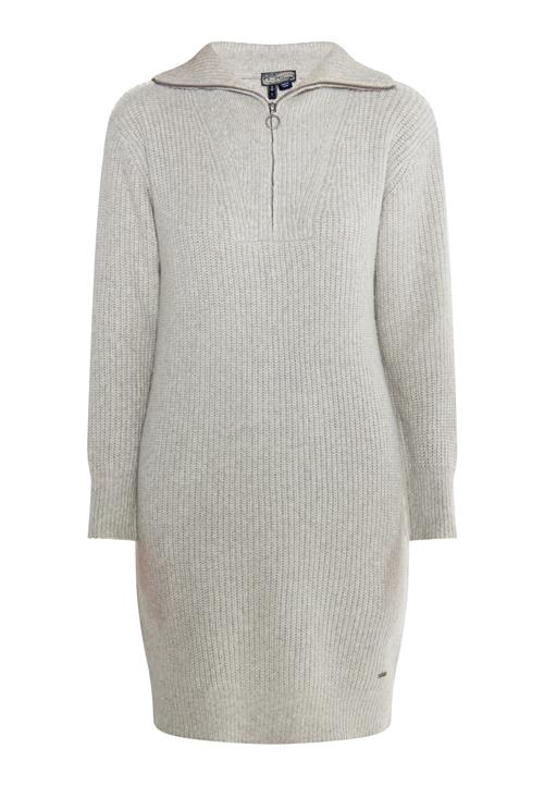 DreiMaster Vintage Strikkjole  grå-meleret