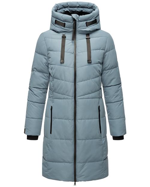 MARIKOO Vinterfrakke 'Natsukoo XVI'  røgblå