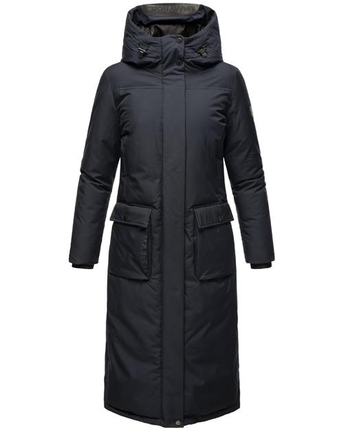 NAVAHOO Vinterfrakke 'Wolkenfrost XIV'  natblå