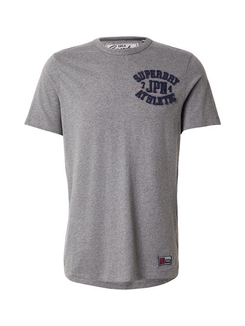Superdry Bluser & t-shirts 'Vintage Athletic'  marin / grå-meleret