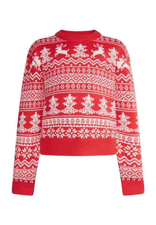 MO Pullover 'Mimo'  rød / hvid