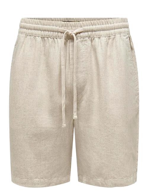 ONLY & SONS | Onstel Visc Lin Shorts 0075 Cs | XL