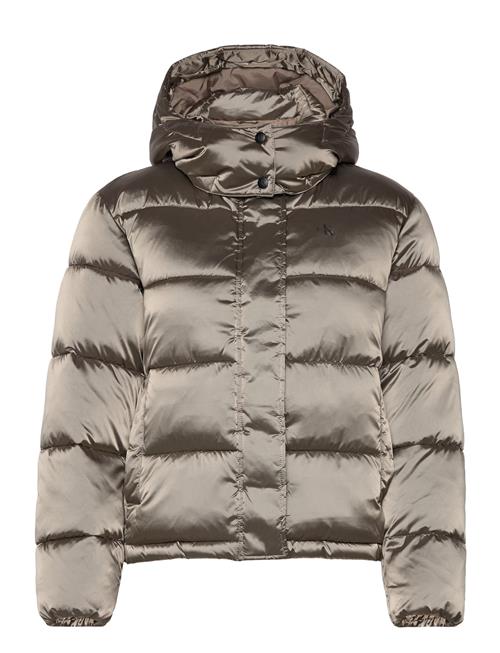 Calvin Klein Jeans | Shiny Monologo Nd Short Puffer | L