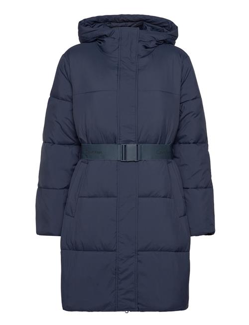 Calvin Klein Jeans | Logo Belt Long Puffer | XS