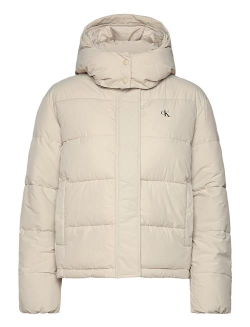 Calvin Klein Jeans | Matte Monologo Nd Short Puffer | L