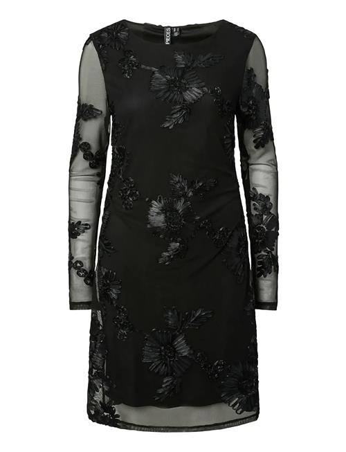 Pieces | Pcoffia Ls O-Neck Short Dress Jrs D2D | XS