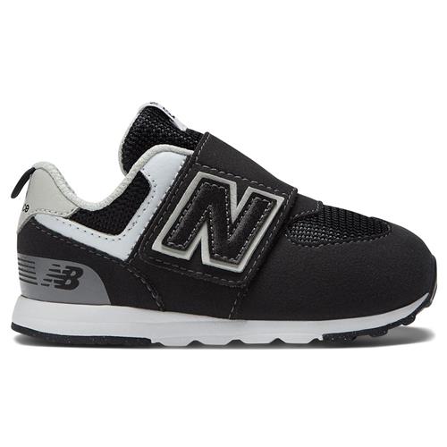 New Balance 574 Sneakere Med Velcrostrop Sort Black-22.5 EU    22.5 EU  unisex