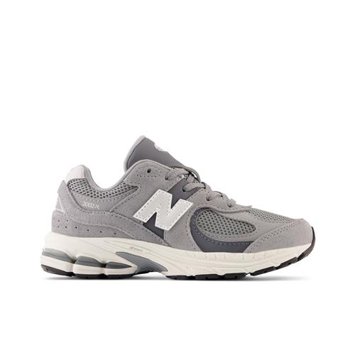 New Balance 2002 Kids Bungee Lace Sneakers Steel  Steel-30 EU  Hvid  30 EU  mand