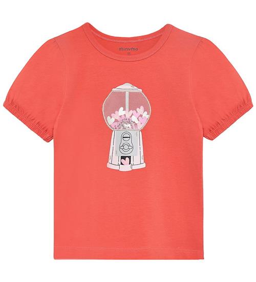 Minymo T-shirt - Spiced Coral