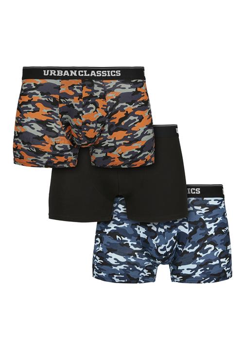 Urban Classics Boksershorts  røgblå / dueblå / orange / sort
