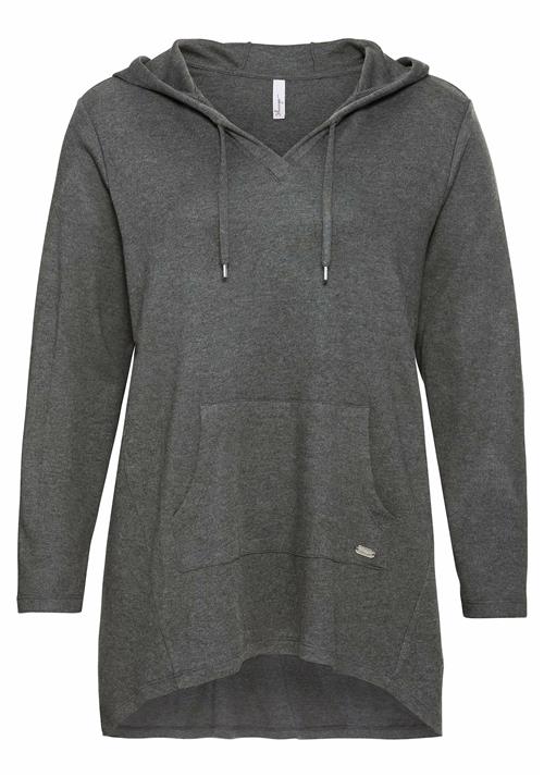SHEEGO Sweatshirt  grå-meleret