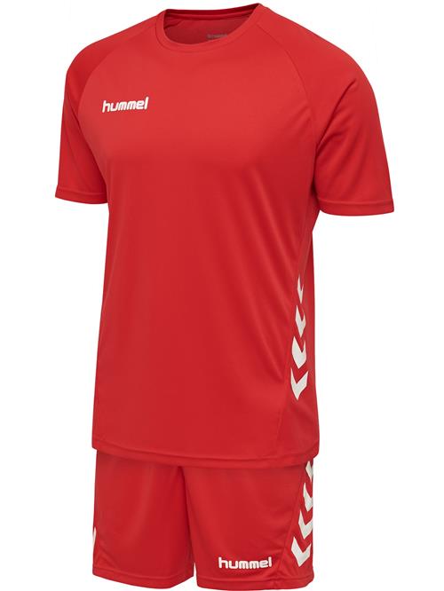 Hummel Træningsdragt 'Promo'  blodrød / hvid