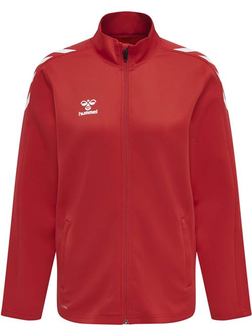 Hummel Sportssweatjakke 'Core Poly'  rød / hvid