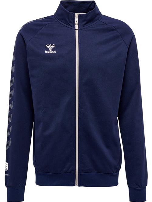 Hummel Sportssweatjakke 'Move Grid'  navy / hvid