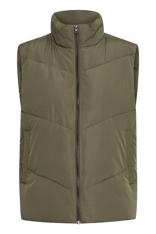 ICHI Vest 'FRIZTA'  oliven