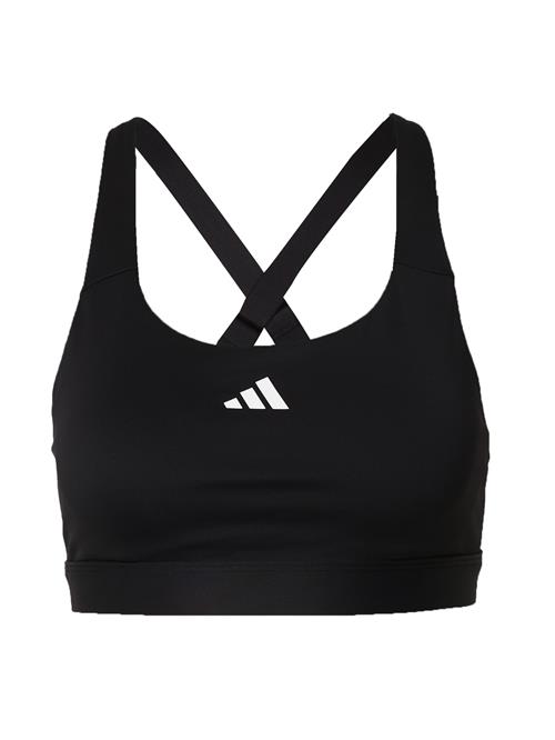 ADIDAS PERFORMANCE Sports-BH 'Tirdreact'  sort / hvid