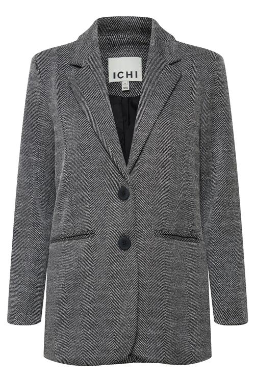 ICHI Blazer  sort / hvid