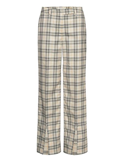 GANT | Low Rise Straight Checked Pants | 40