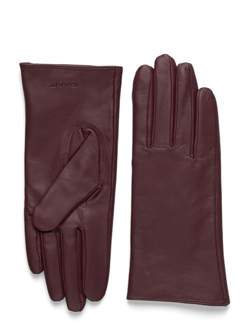 GANT | Cashmere Lined Leather Gloves | M