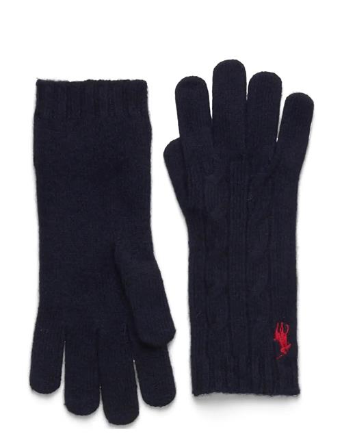 Polo Ralph Lauren | Cable-Knit Wool-Cashmere Gloves | ONE SIZE