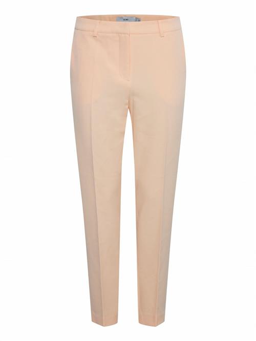 ICHI Bukser med fals 'LEXI'  lyseorange