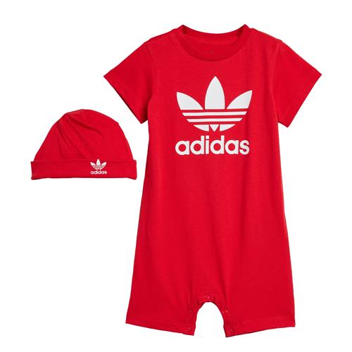 ADIDAS ORIGINALS Sæt 'Gift Set Jumpsuit and'  rød / hvid
