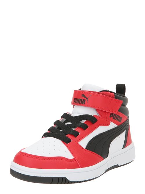 PUMA Sneakers 'Rebound V6'  rød / sort / hvid