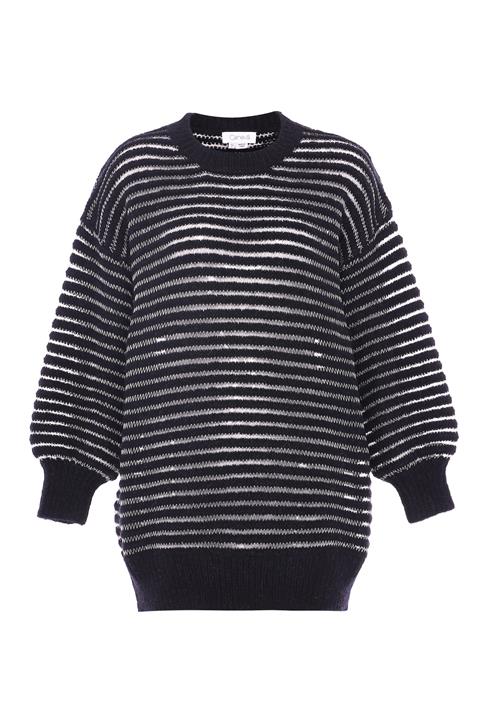 caneva Pullover  sort / hvid