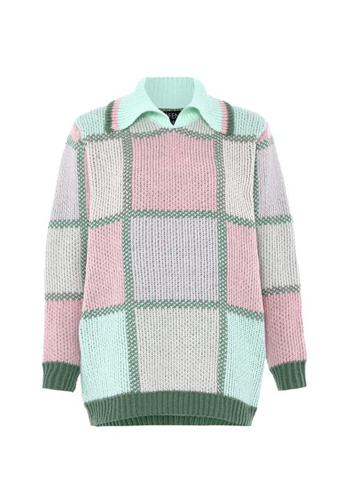 FENIA Pullover  grøn / mint / lys pink