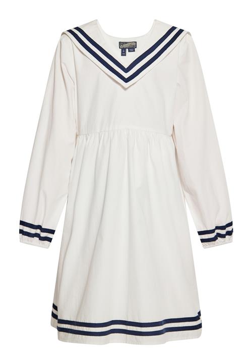 DreiMaster Vintage Kjole  marin / hvid