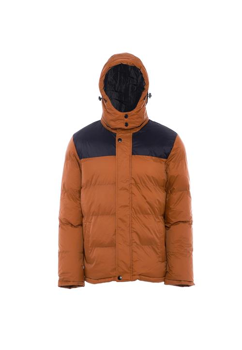 keepsuwarm Vinterjakke  cognac / sort