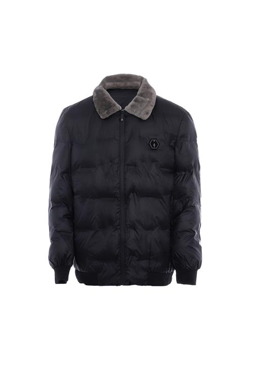 rovic Vinterjakke  grå / sort