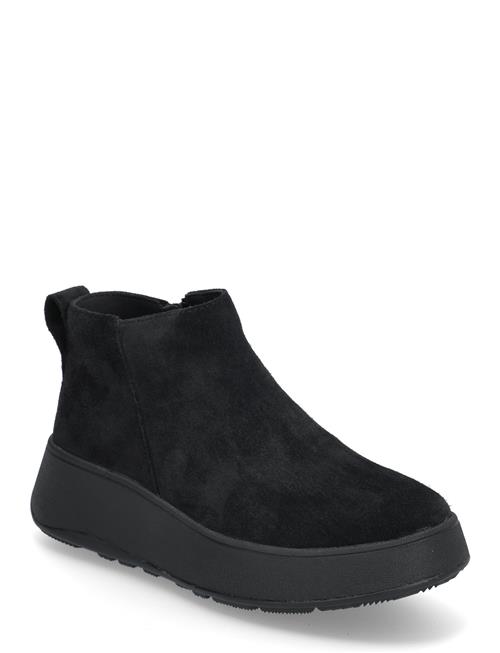 FitFlop | F-Mode Suede Flatform Zip Ankle Boots | EU39