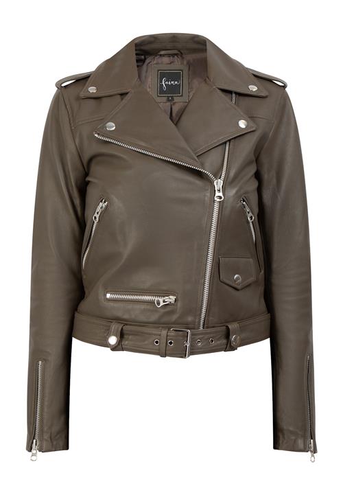 faina Overgangsjakke  brun