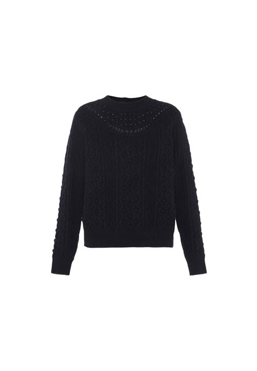 faina Pullover  sort