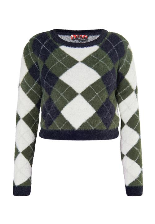 myMo ROCKS Pullover  creme / grøn