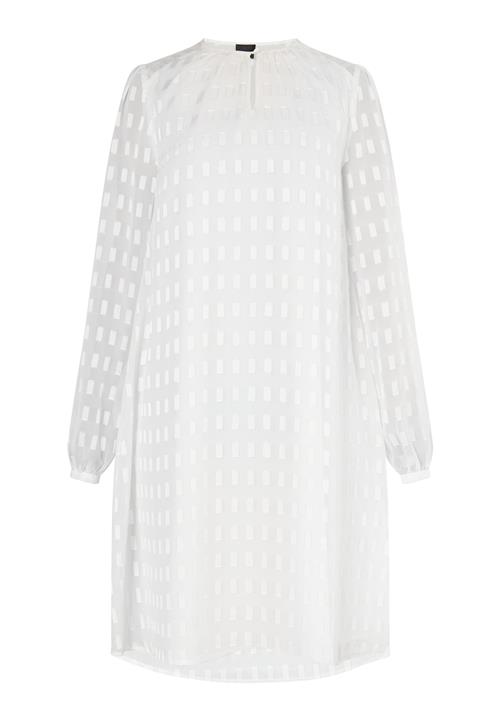 DreiMaster Klassik Kjole  uldhvid