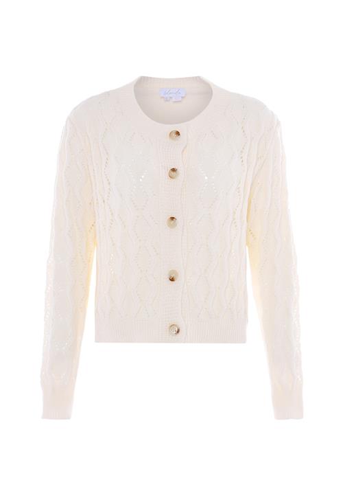 BLONDA Cardigan  uldhvid