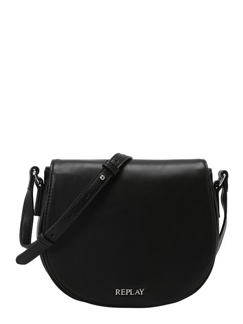 REPLAY Skuldertaske  sort