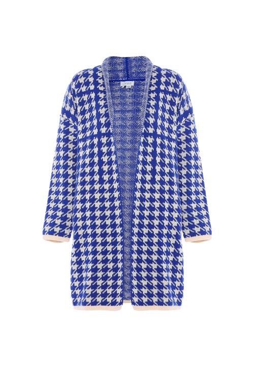 caneva Cardigan  creme / blå / hvid