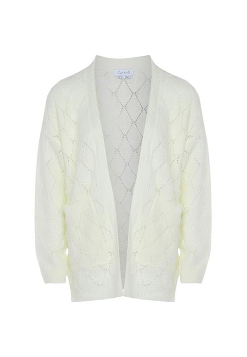caneva Cardigan  uldhvid