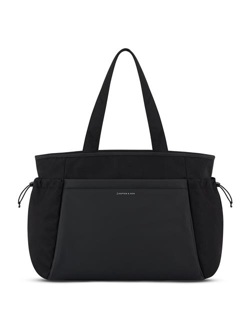 Kapten & Son Håndtaske 'Hellvi Large'  sort / hvid