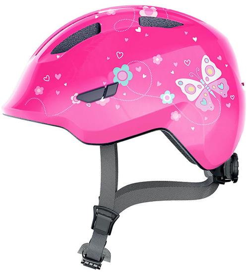 Abus Cykelhjelm - Smiley 3.0 - Pink Butterfly