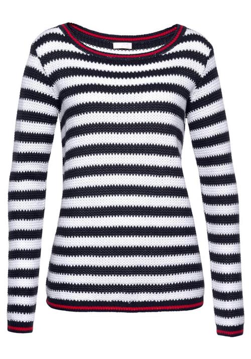 Se CHEER Pullover  rød / sort / hvid hos About You