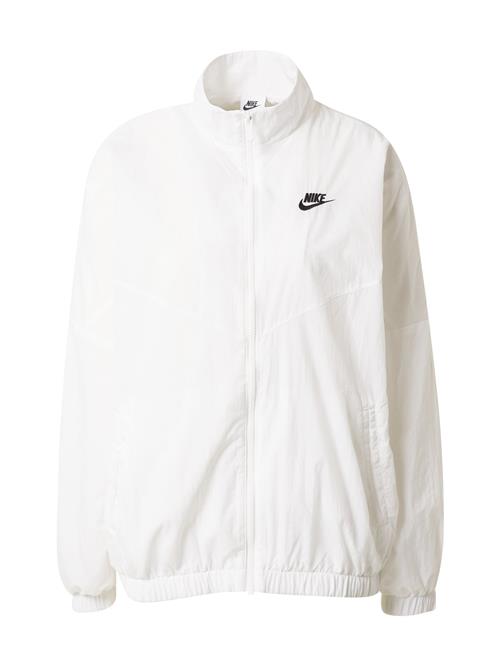 Nike Sportswear Overgangsjakke 'ESSNTL'  sort / hvid