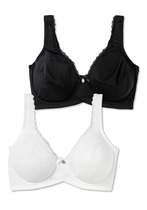 SHEEGO BH  sort / hvid